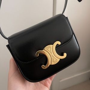 Celine mini triomphe bag
